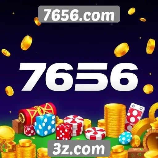 Desempenho de 7656.com no mercado de jogos online