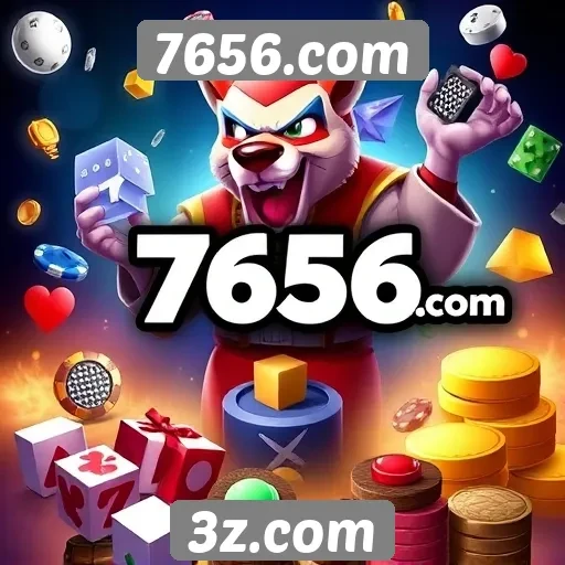 Exploração dos jogos disponíveis em 7656.com